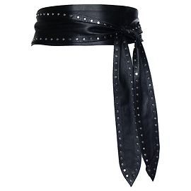 IRO, cinto de couro com tachas Preto