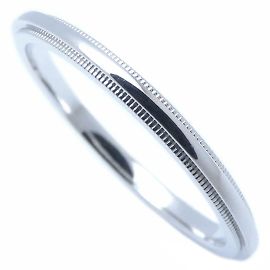 Milgrain-Platinring von Tiffany & Co. Andere