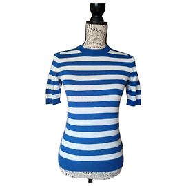 Eric Bompard Tops White Blue