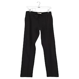 Alexandre Vauthier Pantalón Recto de Algodón Negro Negro