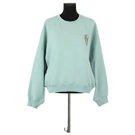 Alexandre Vauthier Suéter de algodão verde Verde