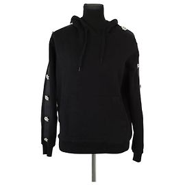 Alexandre Vauthier Moletom preto de algodão Preto
