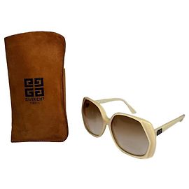 Gafas de sol vintage oversized Givenchy blancas Blanco