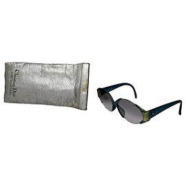 Vintage Dior Retro Sunglasses Blue Blue