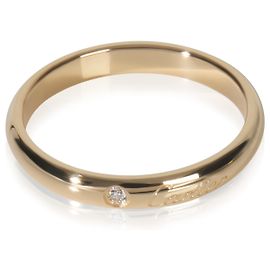 Anello C di Cartier in oro giallo e diamanti Altro
