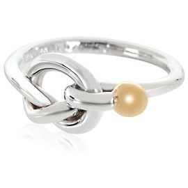Anillo Love Knot de oro amarillo y plata esterlina de Tiffany & Co. Otro