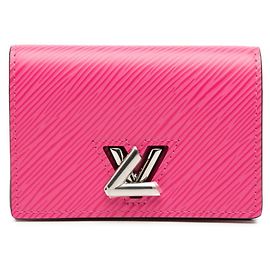 Visitenkartenetui Louis Vuitton Epi Twist Schultz S Pink