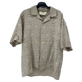 Autre Marque Camicia a maniche corte in lino Beige