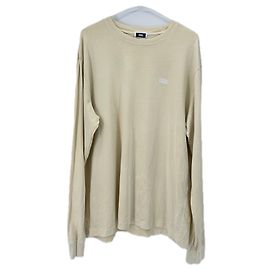 Autre Marque Camiseta beige de mangas largas Negro