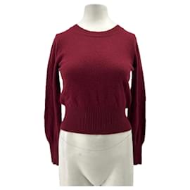 J.Crew Bordeaux Pullover aus Kaschmir Bordeaux