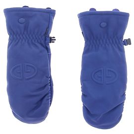 Goldbergh Blaue Lederhandschuhe Blau