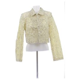 Autre Marque Veste et short à sequins Golden