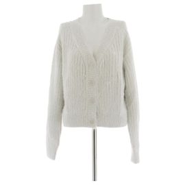 Cardigan blanc Calvin Klein en polyester Taille S Blanc