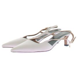 Maje Slingback blanc Blanc
