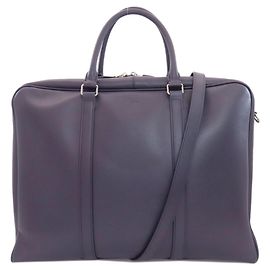 Tod's leather business bag for men Blue