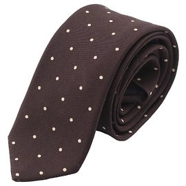 Céline Celine Silk Brown Ties Brown