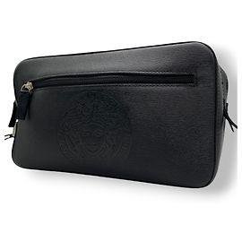 Pochettes noires Versace Autres Noir