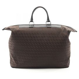 Fendi Reisetaschen aus schwarzem Canvas Schwarz