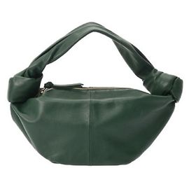BOTTEGA VENETA Borsa in pelle verde Double Knot da donna, Classe A, di seconda mano, Ginzo Verde