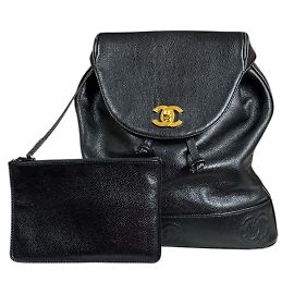 Zaino Triple Coco di Chanel Nero