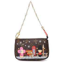 Mini Pochette Accessoires Vivienne Monogramma Marrone Louis Vuitton a Londra Marrone