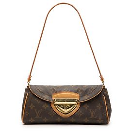 Pochette Beverly Monogram Marrone Louis Vuitton Marrone