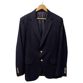 Polo Ralph Lauren Wool Blazer – Navy Blue – XL (48 FR) Dark blue