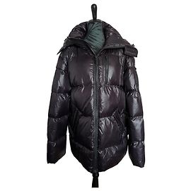 The Kooples Dark Purple Down Jacket Size L Dark purple