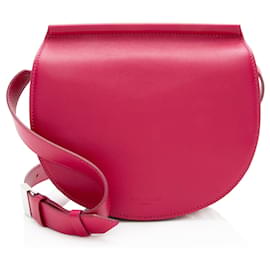 Mini bolsa Infinity de couro de bezerro Givenchy Rosa