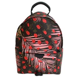 Zaino Palm Springs PM Monogram Jungle Dots di Louis Vuitton Marrone