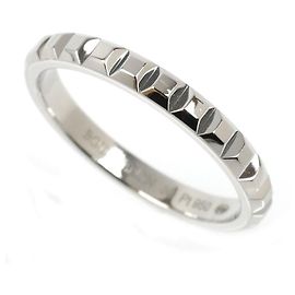 Boucheron Quatre Classique Pt950 Platinum Ring Size 17 Silvery Metallic