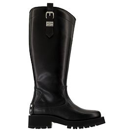 Studs Boots - Ganni - Synthetic - Black Black