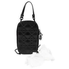 Dior Bolsa crossbody para celular feminina Preto