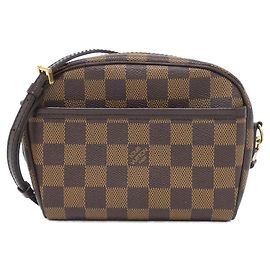 Borsa a Spalla Pochette Ipanema Damier Louis Vuitton Marrone
