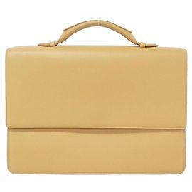 Leder Tasche Cartier L1002263 Braun Beige