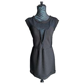 Schwarzes Kleid The Kooples Schwarz