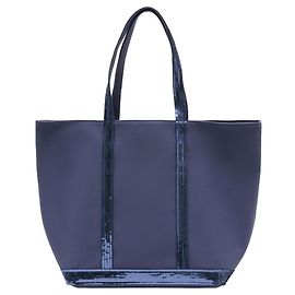 Borsa Shopper L - Vanessa Bruno - Cotone - Blu Blu