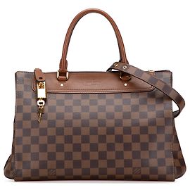 Louis Vuitton Damier Ebene Greenwich PM Marrom