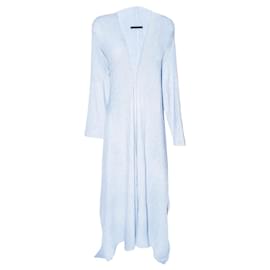 Hellblauer Strickmantel The Row Hellblau