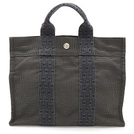 Hermès Hermes Canvas Aline Tote PM Grey