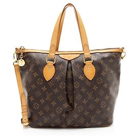 Louis Vuitton Monogram Canvas Palermo PM Tote Brown