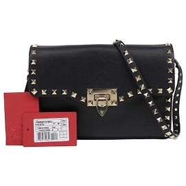 Valentino Borsa a tracolla Rockstud Nero