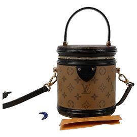 Louis Vuitton Bolsa Tote Cannes com alça transversal Marrom