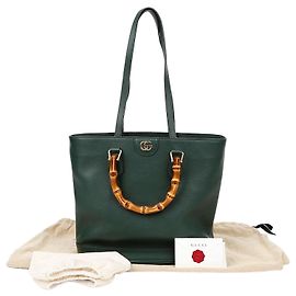 Gucci Diana Medium Tote Schultertasche Grün