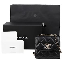 Chanel Borsa a spalla mini CC alla moda Nero