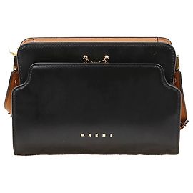 Marni Mini bolsa de ombro cruzada Reverse Trunk Preto