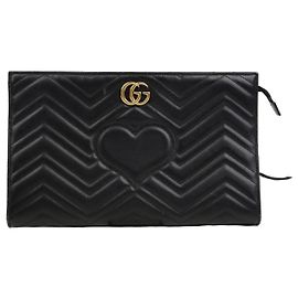 Gucci GG Marmont Clutch Black