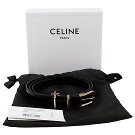 Céline Elegant Charm Belt Size Black