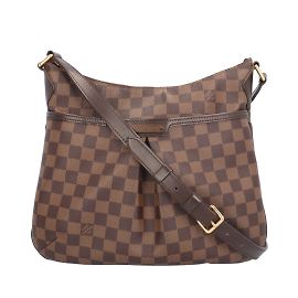 Bolsa de Ombro Bloomsbury PM Damier Louis Vuitton Marrom Damier ebene