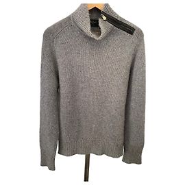 Pull en laine Berluti - taille M Gris